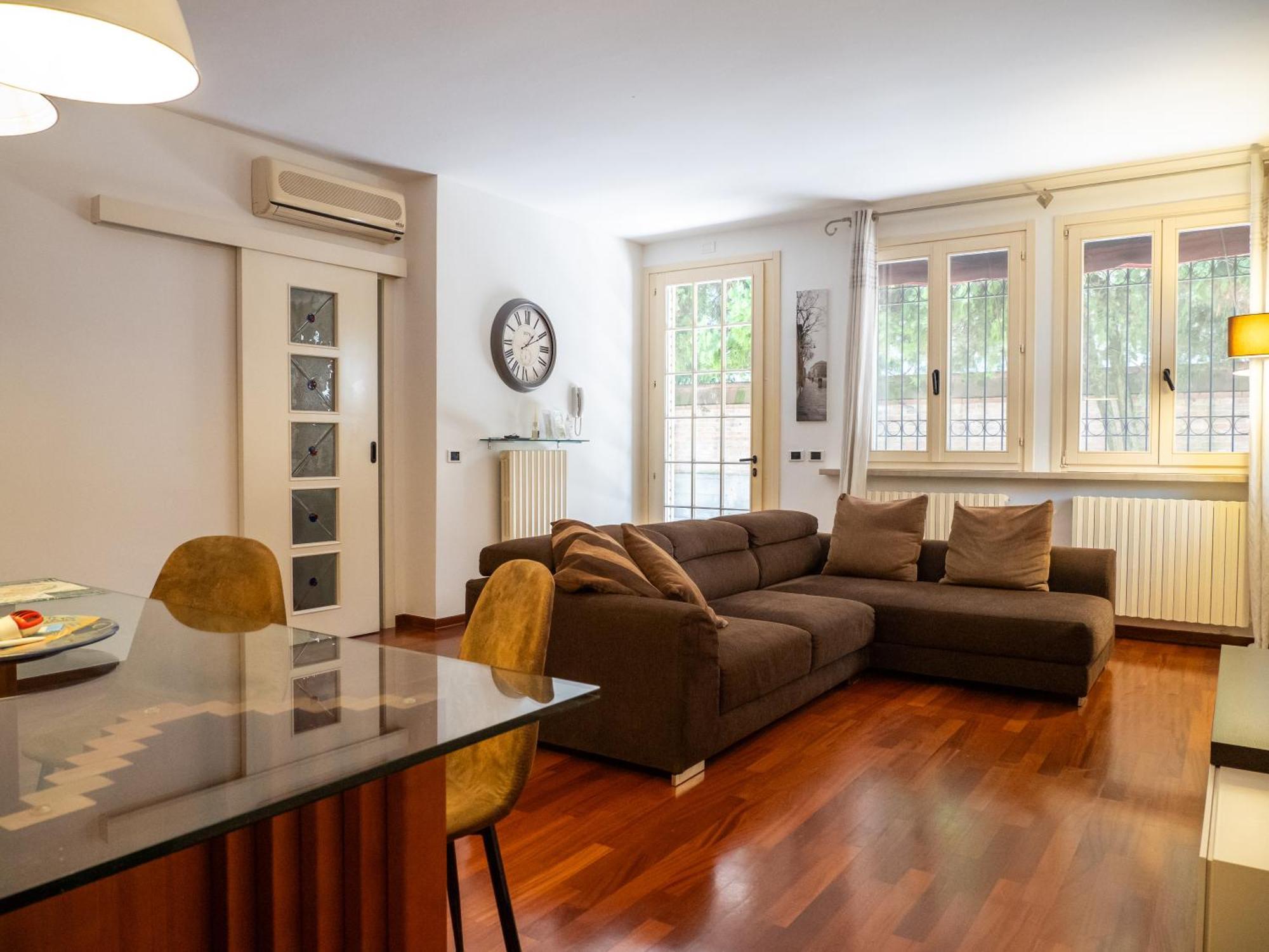 Апартаменти Casa Matilde Piano Terra 100Mq Con Parking E Piscina Феррара Екстер'єр фото